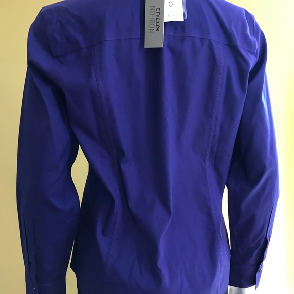 Chicos purple woman’s blouse - Picture 2 of 5